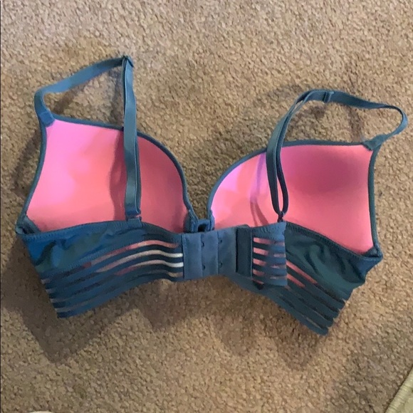 Pink Teal Wear Everywhere push-up bra 32D - Picture 3 of 4